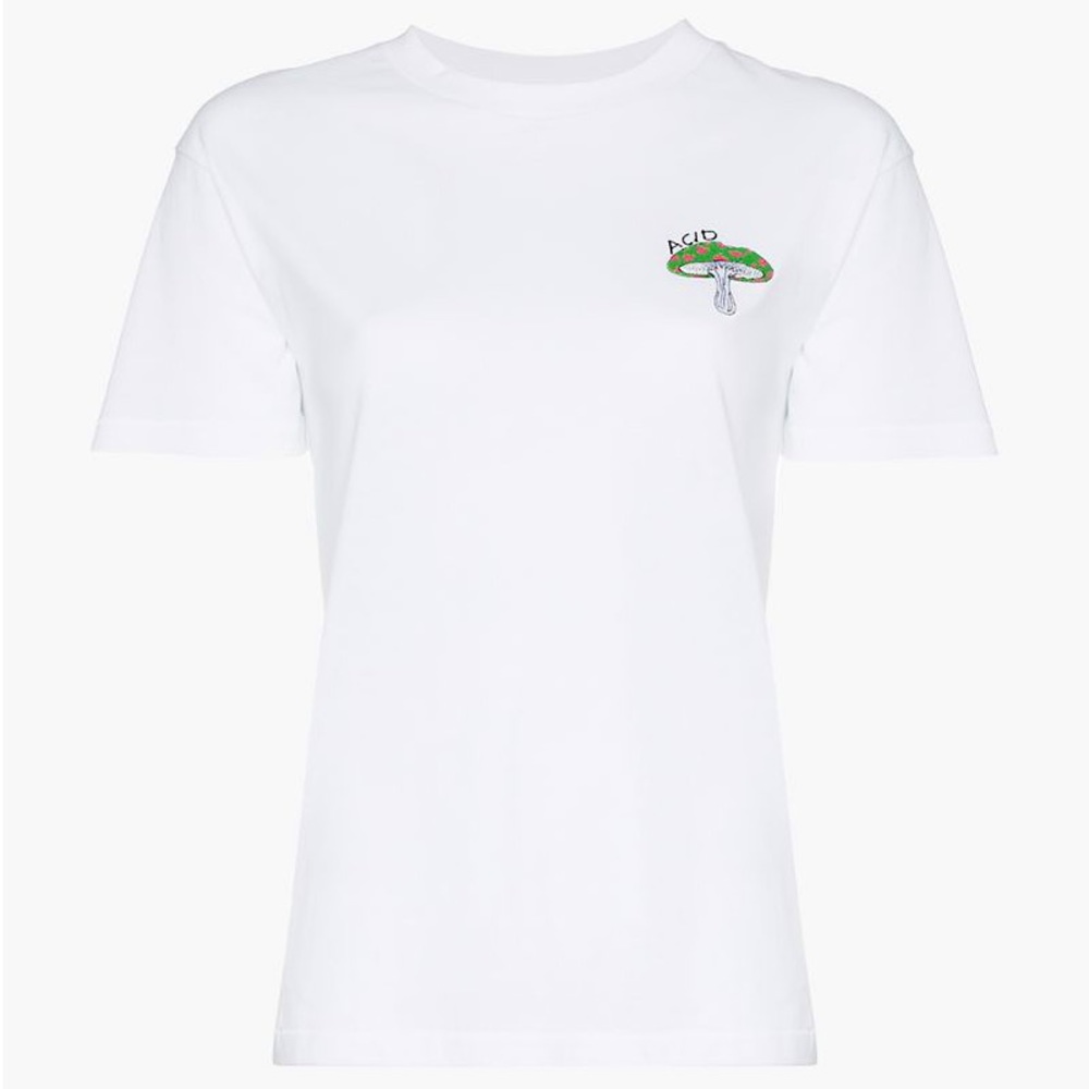 GANNI Harway Printed Tee Shirt, XS